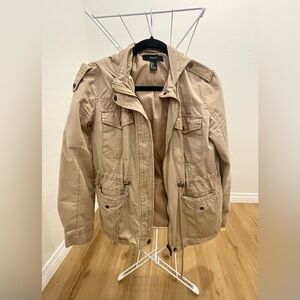 Forever 21 Tan Utility Jacket